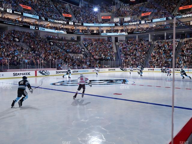 Delta Center - Section 9 Seat View