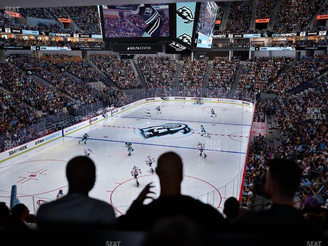 Delta Center - Section Corner Lounge 22 Seat View