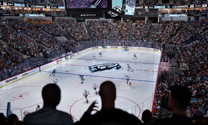 Delta Center - Section Corner Lounge 22 Seat View