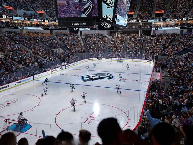 Delta Center - Section Corner Lounge 22 Seat View