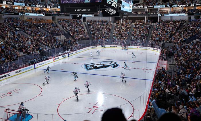 Delta Center - Section Corner Lounge 22 Seat View