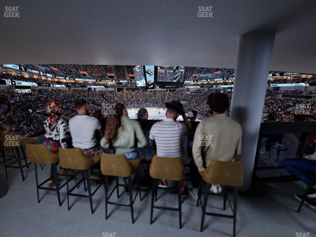 Delta Center - Section Corner Lounge 3 Seat View