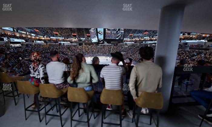 Delta Center - Section Corner Lounge 3 Seat View