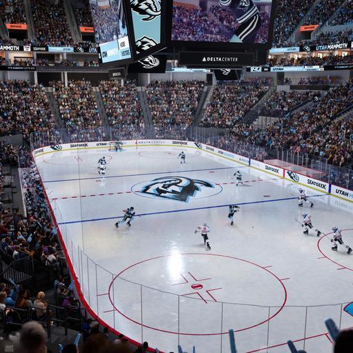 Delta Center - Section Corner Lounge 3 Seat View