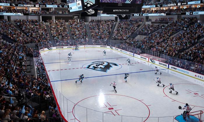 Delta Center - Section Corner Lounge 3 Seat View