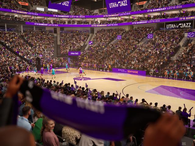 Delta Center - Section Corner Suite 16 B Seat View Delta Center - Section Corner Suite 16 B Seat View