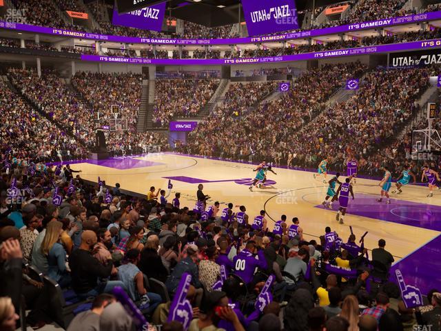 Delta Center - Section Corner Suite 5 A Seat View Delta Center - Section Corner Suite 5 A Seat View