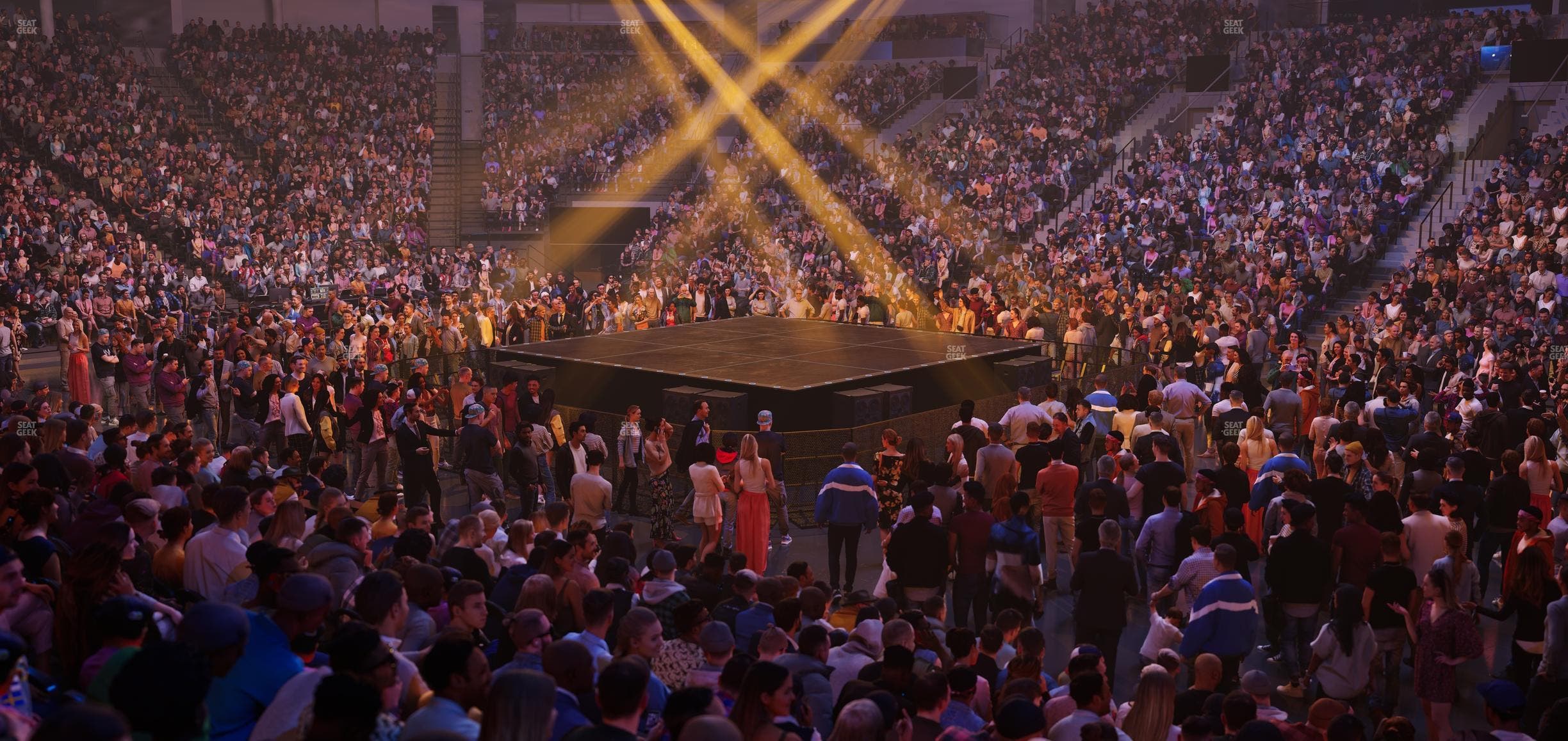 Delta Center - Section Corner Suite 5 B Seat View