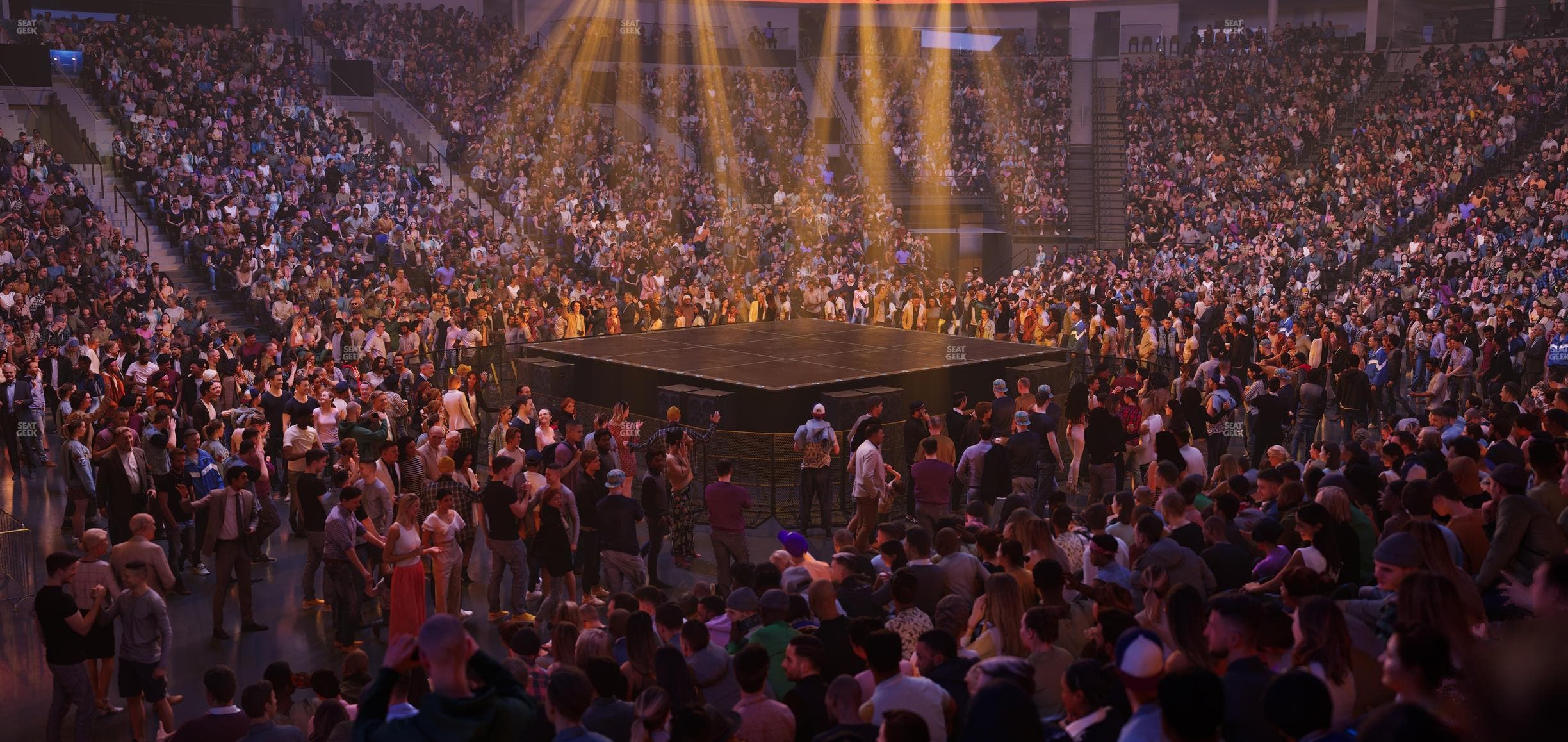 Delta Center - Section Corner Suite 9 A Seat View