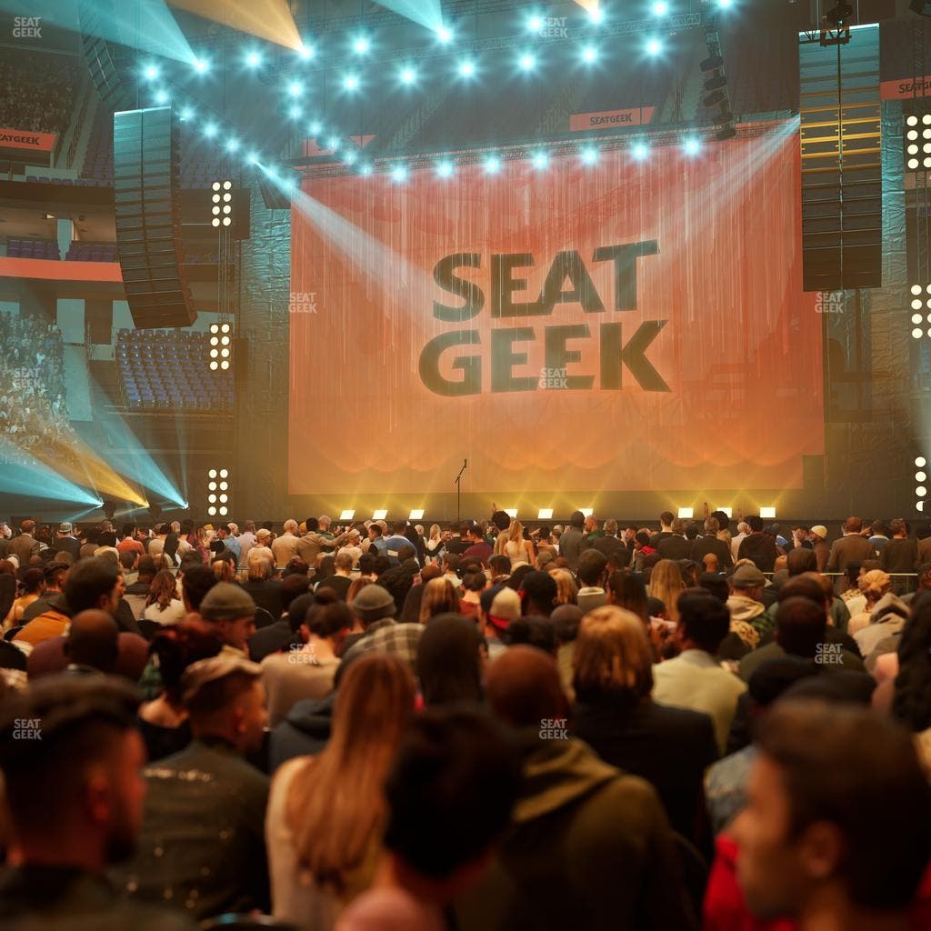 Delta Center - Section Floor 1 Seat View