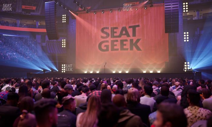 Delta Center - Section Floor 1 Seat View