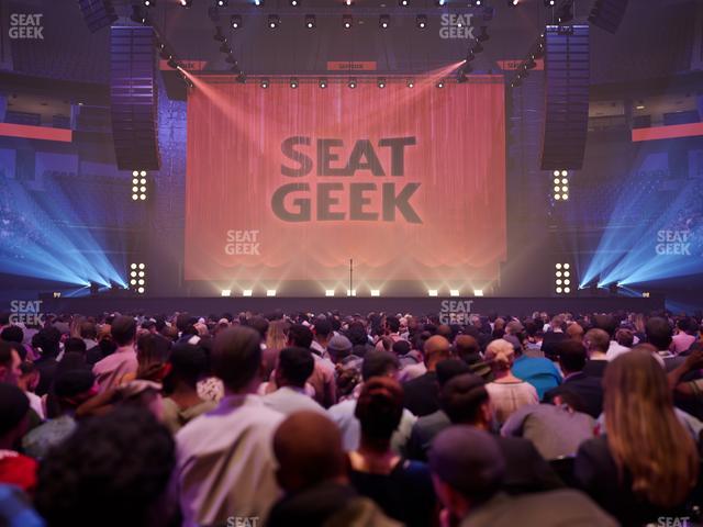 Delta Center - Section Floor 2 Seat View