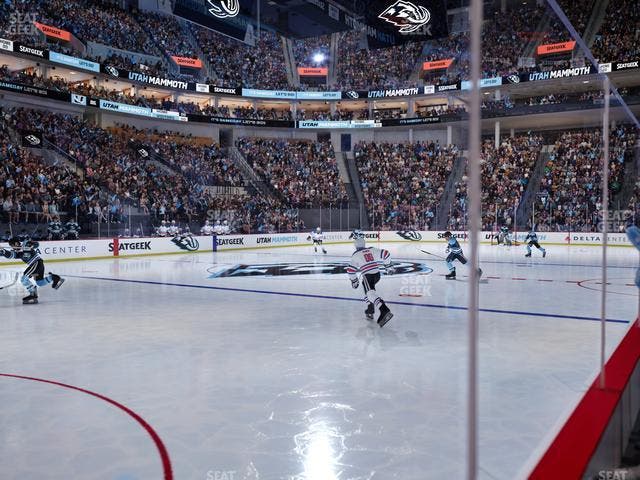 Delta Center - Section Floor 21 Seat View