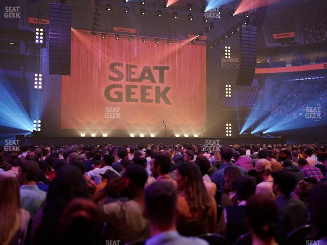 Delta Center - Section Floor 3 Seat View