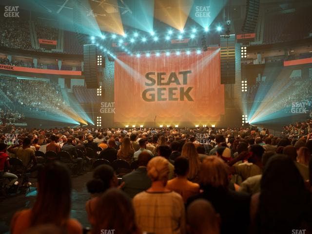 Delta Center - Section Floor 4 Seat View