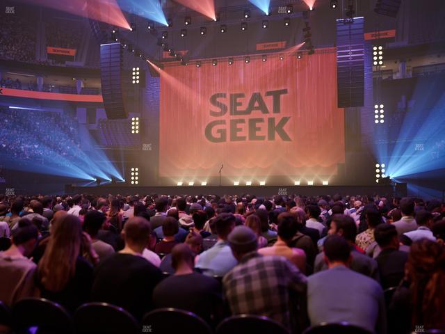 Delta Center - Section Floor 4 Seat View