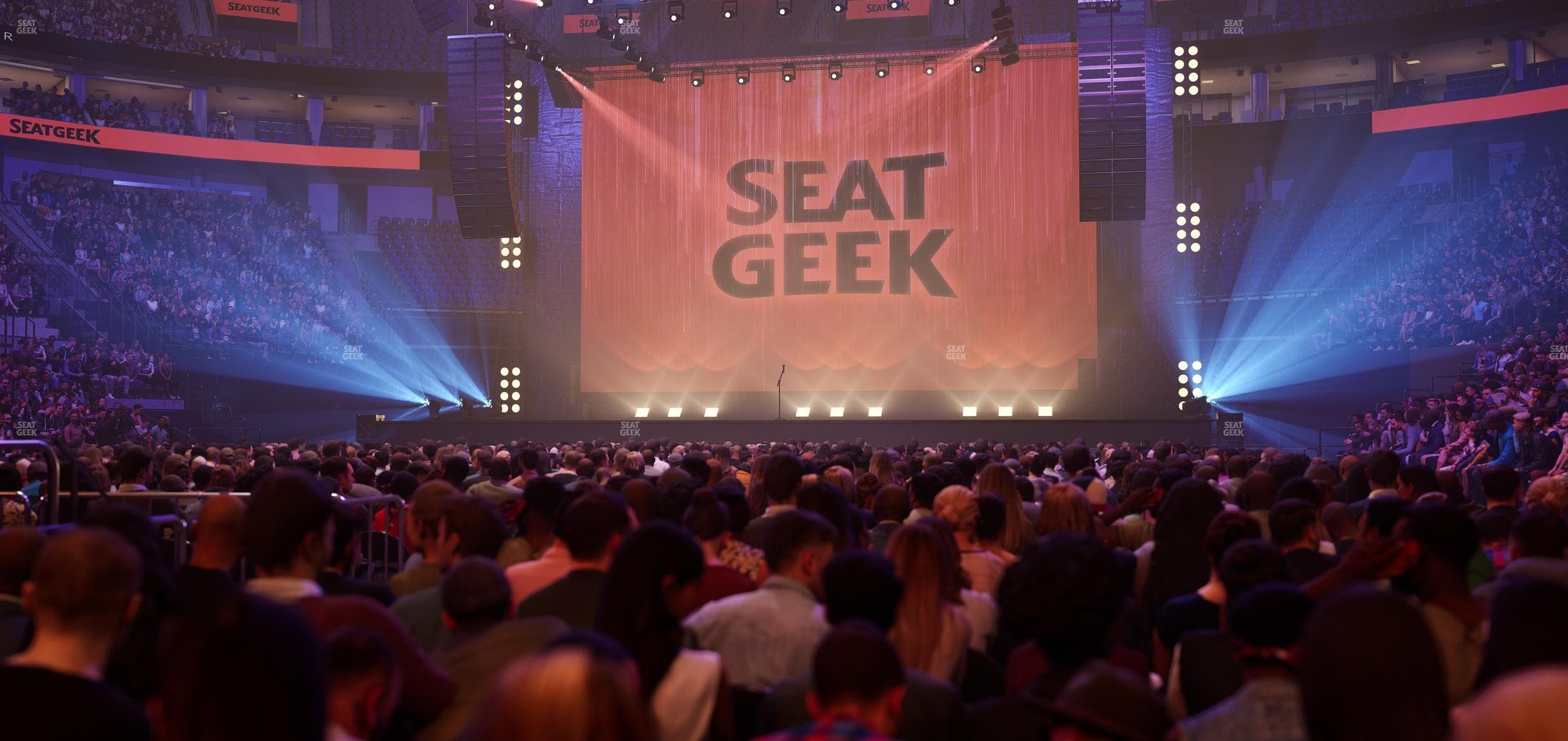 Delta Center - Section Floor 4 Seat View