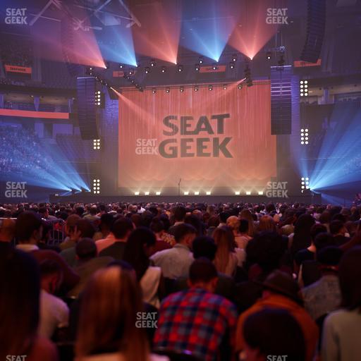 Delta Center - Section Floor 4 Seat View