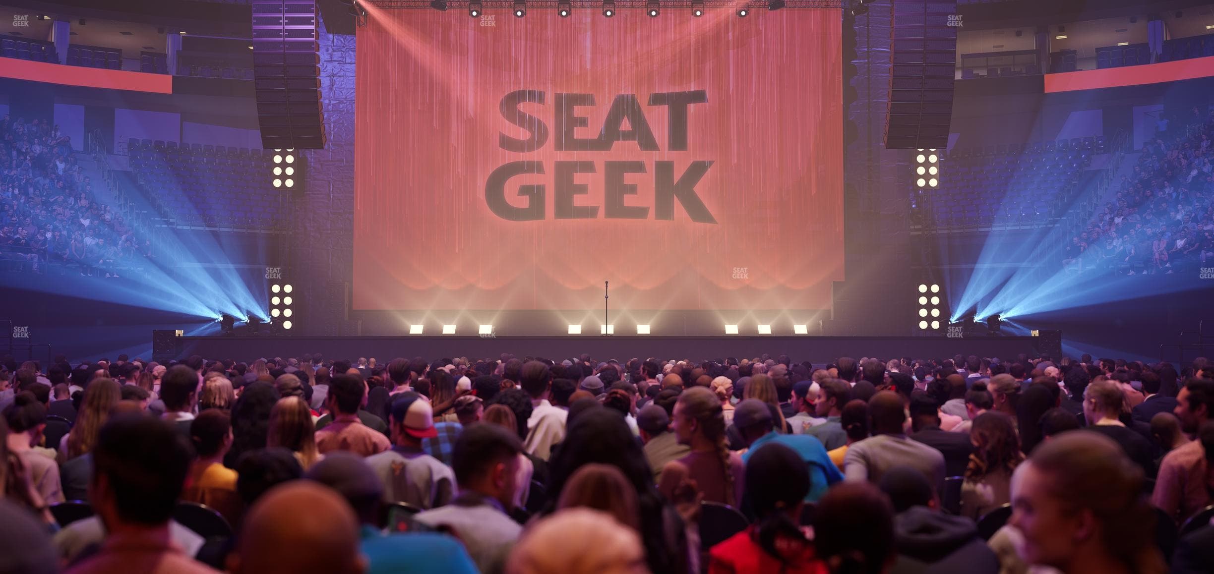 Delta Center - Section Floor 5 Seat View