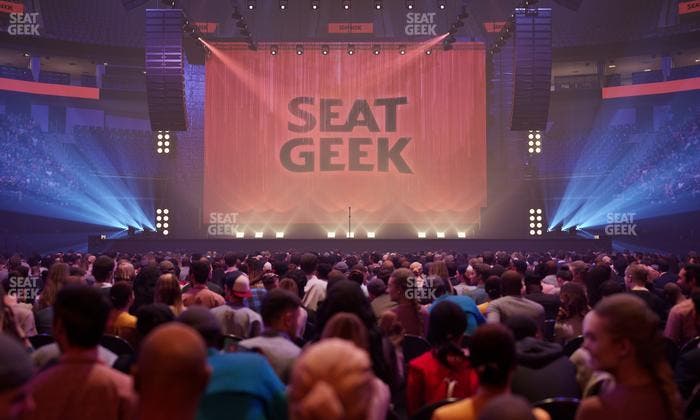 Delta Center - Section Floor 5 Seat View