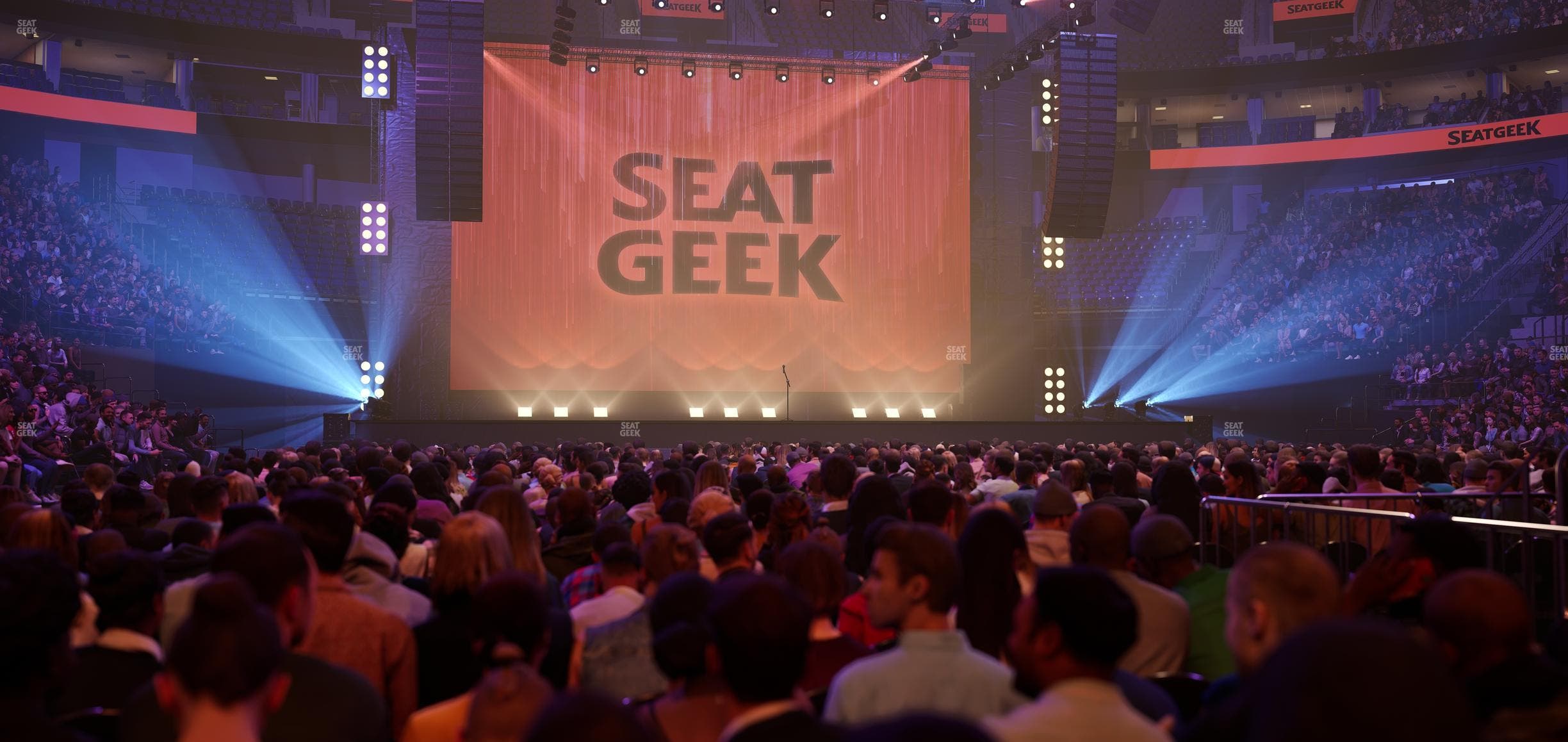 Delta Center - Section Floor 6 Seat View