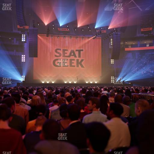 Delta Center - Section Floor 6 Seat View