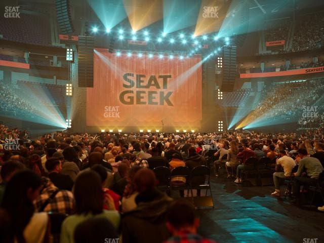 Delta Center - Section Floor 6 Seat View