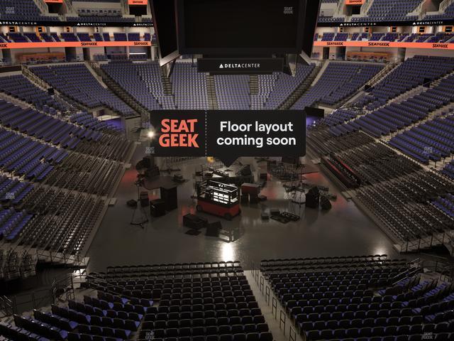 Delta Center - Section Gallagher Club Seat View