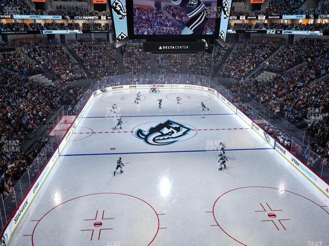 Delta Center - Section Gallagher Club Seat View