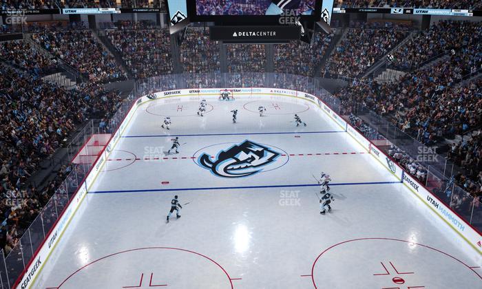 Delta Center - Section Gallagher Club Seat View