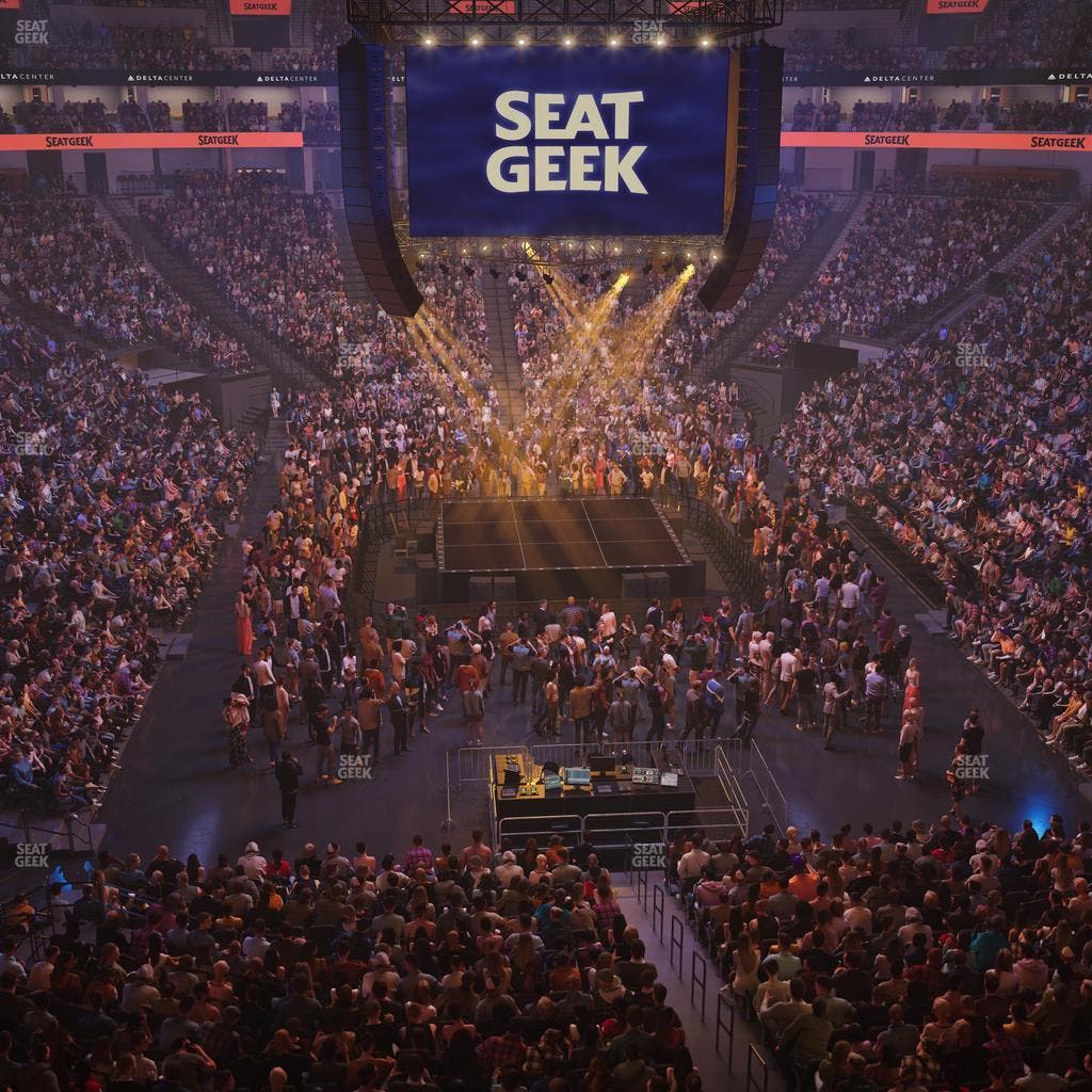 Delta Center - Section Gallagher Club Seat View