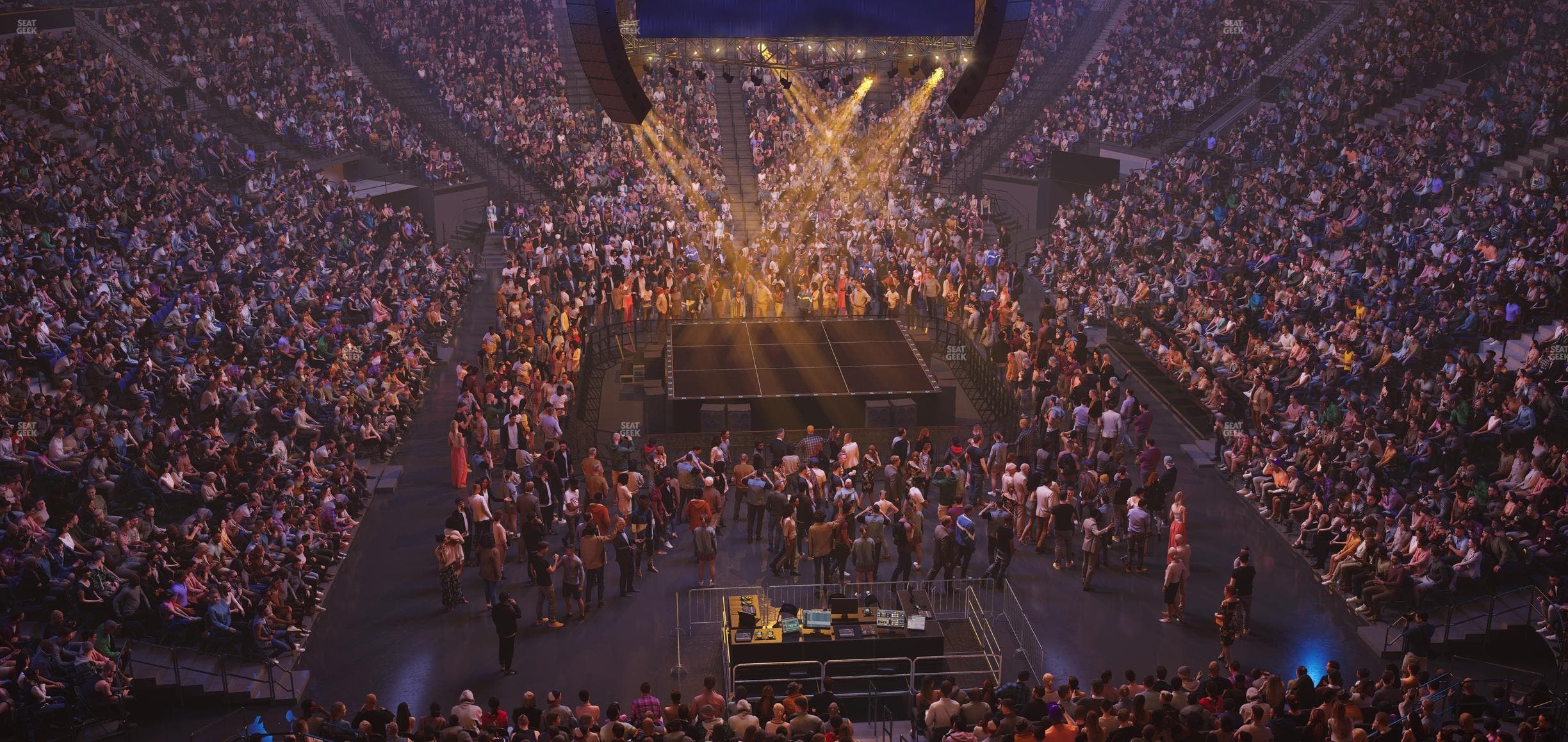 Delta Center - Section Gallagher Club Seat View