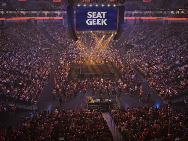Delta Center - Section Gallagher Club Seat View