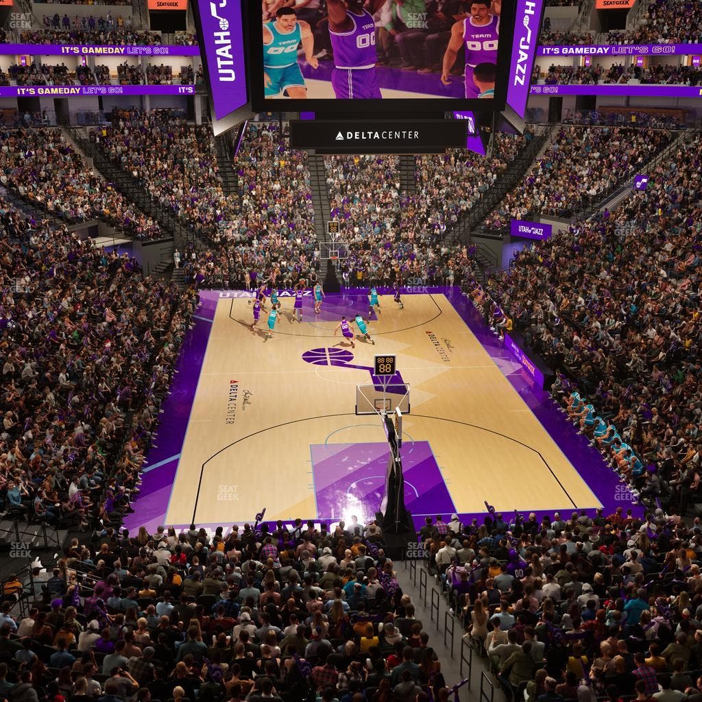 Delta Center - Section Gallagher Club Seat View