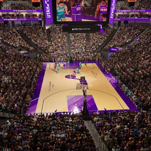 Delta Center - Section Gallagher Club Seat View