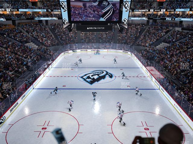 Delta Center - Section Interform Club Seat View