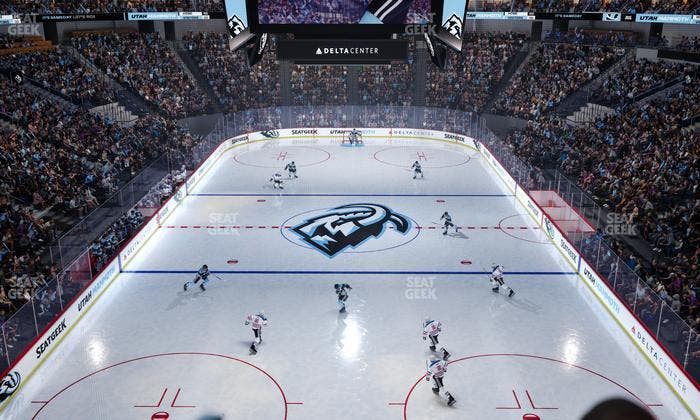 Delta Center - Section Interform Club Seat View