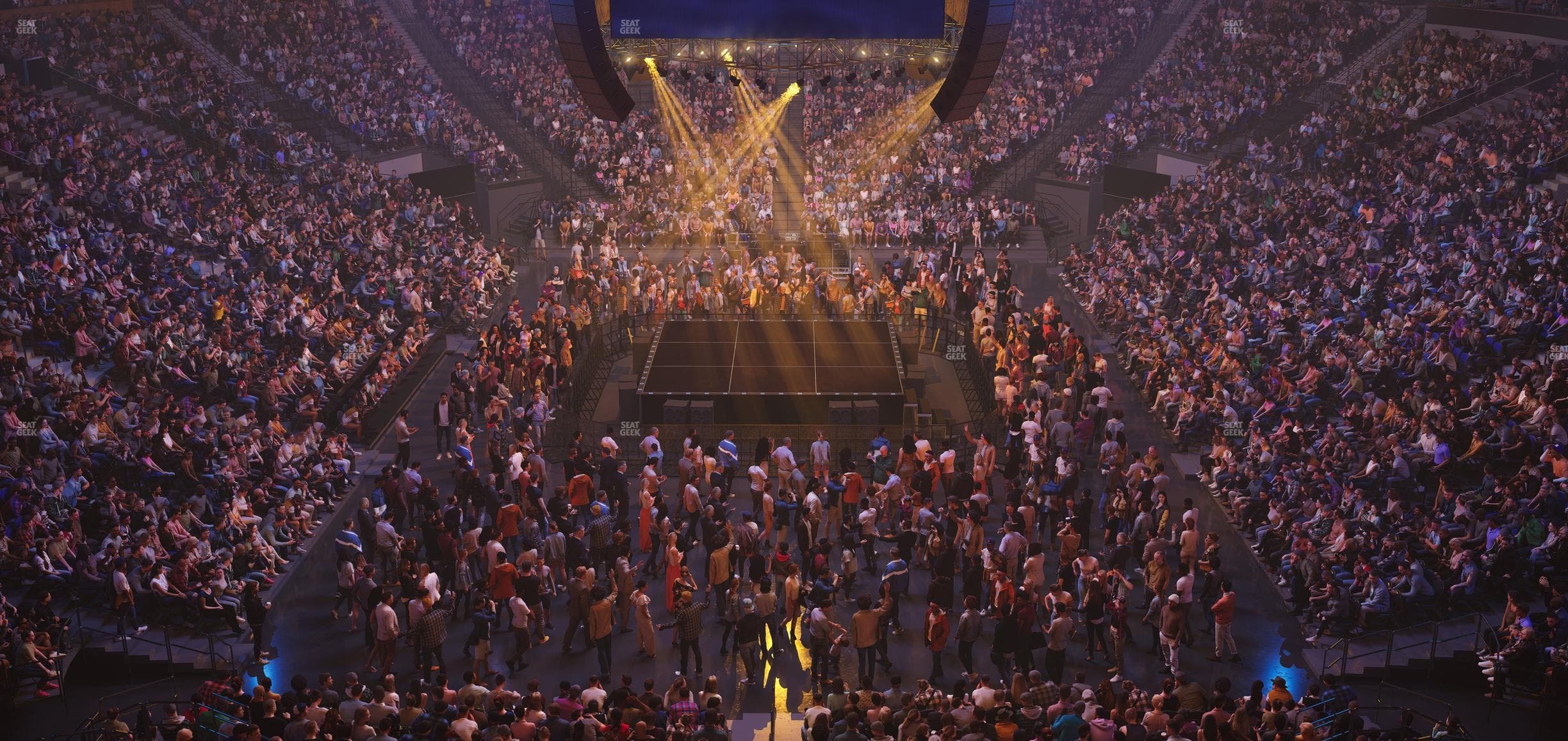 Delta Center - Section Interform Club Seat View