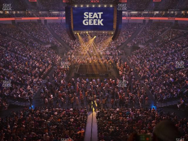 Delta Center - Section Interform Club Seat View