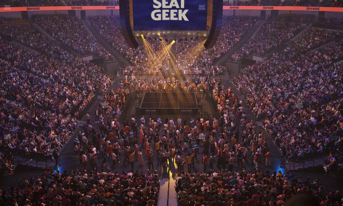 Delta Center - Section Interform Club Seat View