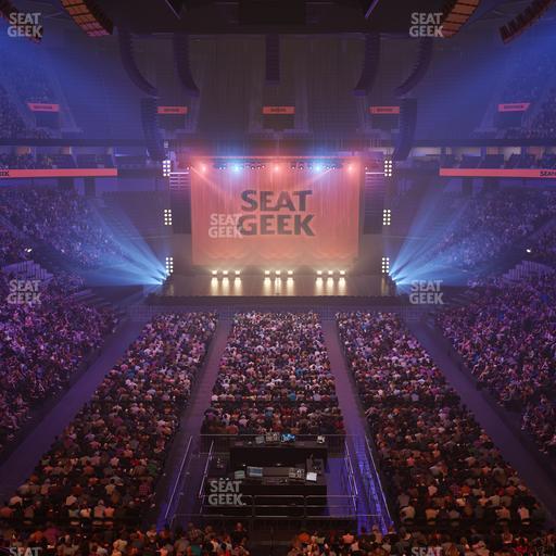 Delta Center - Section Interform Club Seat View