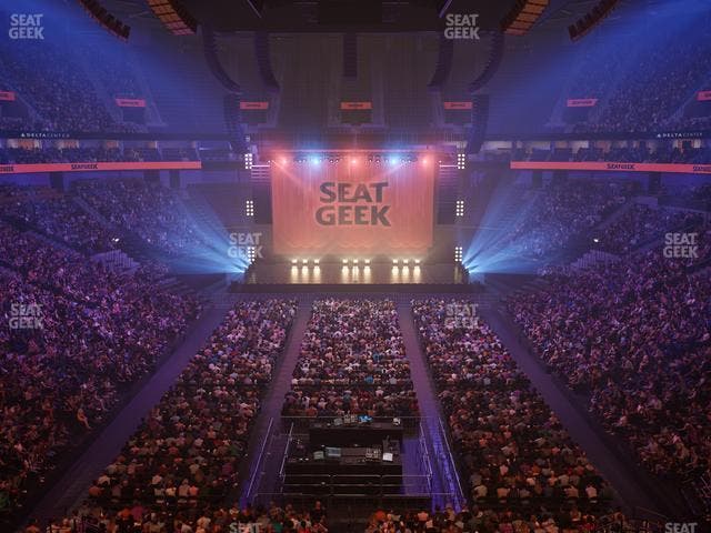 Delta Center - Section Interform Club Seat View Delta Center - Section Interform Club Seat View