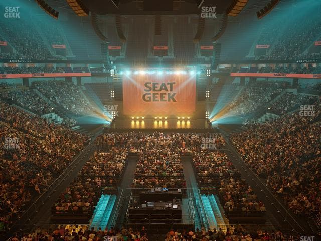 Delta Center - Section Interform Club Seat View