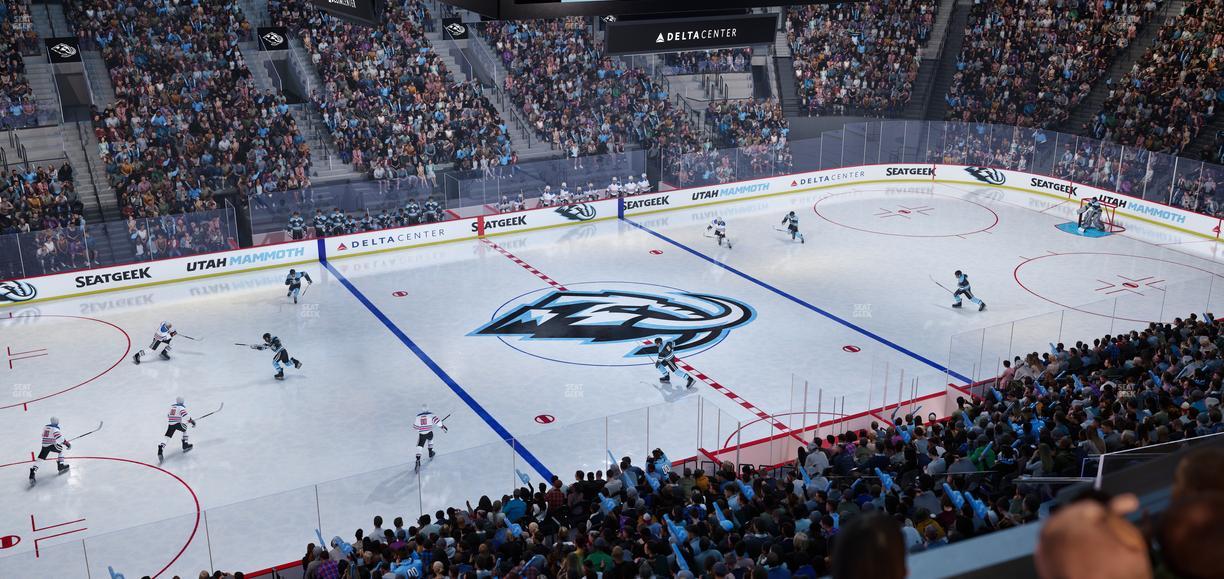 Delta Center - Section Suite 1 Seat View