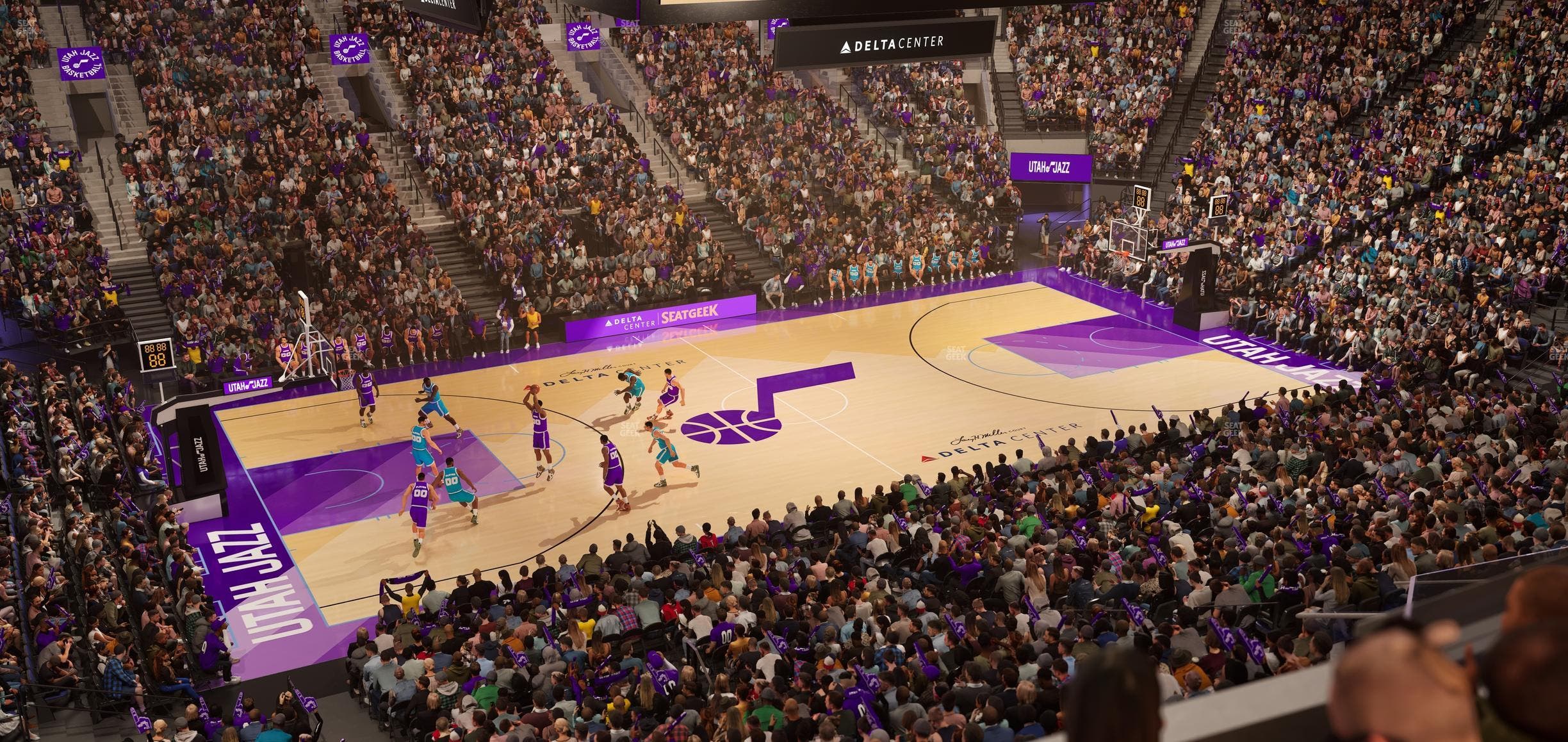 Delta Center - Section Suite 1 Seat View