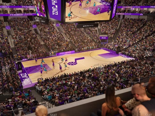 Delta Center - Section Suite 1 Seat View