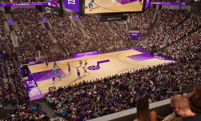 Delta Center - Section Suite 1 Seat View