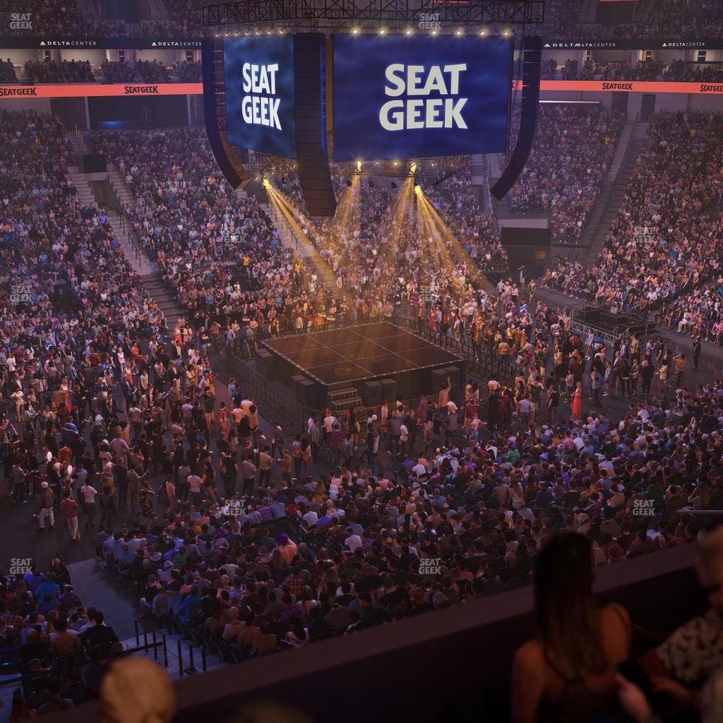 Delta Center - Section Suite 1 Seat View