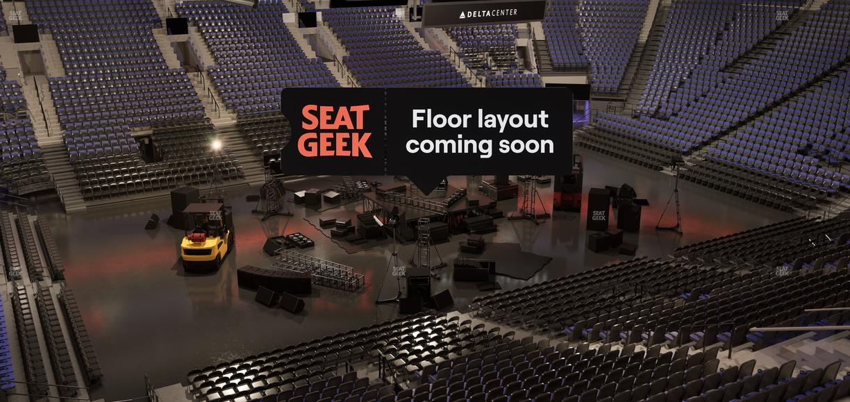 Delta Center - Section Suite 1 Seat View