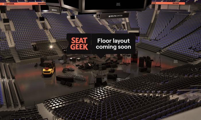 Delta Center - Section Suite 1 Seat View